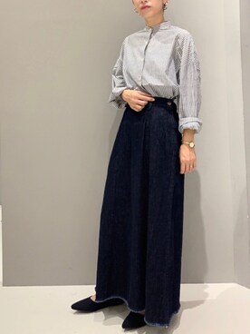 「CRAFT STANDARD BOUTIQUE（クラフトスタンダードブティック）のアイテム（パンプス）」を使った、aykさん（レディース・156cm）の秋コーディネート