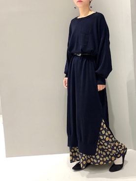 「CRAFT STANDARD BOUTIQUE（クラフトスタンダードブティック）のアイテム（パンプス）」を使った、aykさん（レディース・156cm）の秋コーディネート