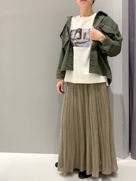 aykさん（レディース・156cm）の秋コーディネート