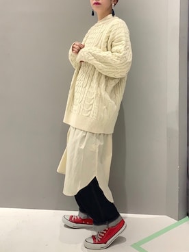 aykさん（レディース・156cm）の冬コーディネート