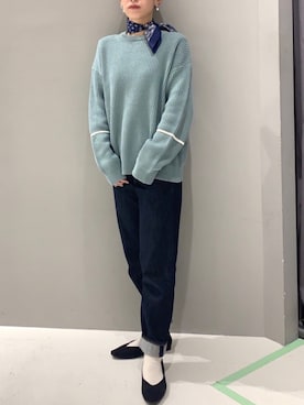 aykさん（レディース・156cm）の冬コーディネート