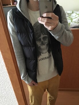 「BIAS(バイアス)のアイテム」を使った、yskEさん(メンズ・172cm)の冬コーディネート