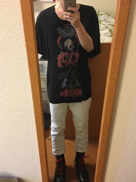 「KAMOのアイテム」を使った、yskEさん（メンズ・172cm）の夏コーディネート