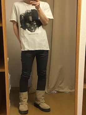 「BIAS(バイアス)のアイテム」を使った、yskEさん(メンズ・172cm)の夏コーディネート