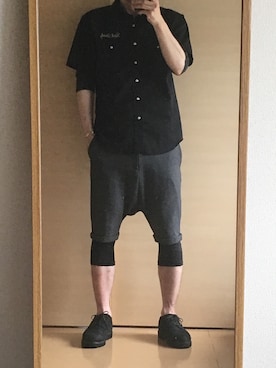 「ideal（イデアル）のアイテム」を使った、yskEさん（メンズ・173cm）の夏コーディネート