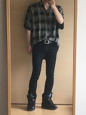 「the soloist（ソロイスト）のアイテム」を使った、yskEさん（メンズ・173cm）の夏コーディネート