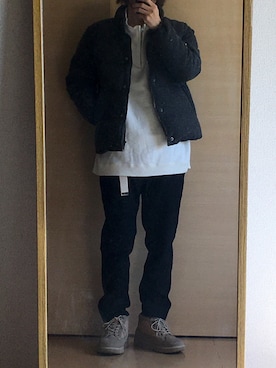 「URBAN RESEARCH（アーバンリサーチ）のアイテム（ダウンジャケット/コート）」を使った、yskEさん（メンズ・172cm）の冬コーディネート