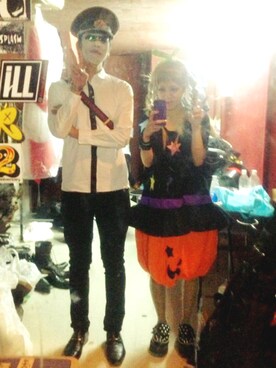 「wearhalloween2017」｜「アイテム（その他シューズ）」を使った、NaruMiiさん（レディース・153cm）の秋コーディネート