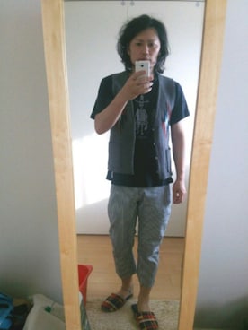 「RAW FUDGE（ローファッジ）のアイテム」を使った、ダッフルコートさん（メンズ・168cm）の春コーディネート