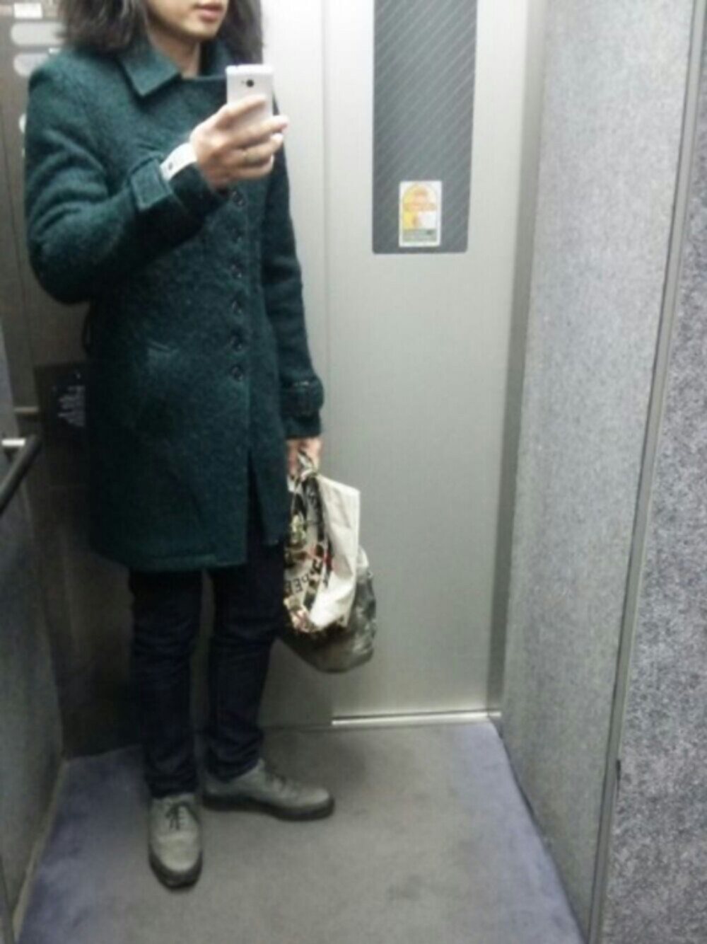 SHAREEF（シャリーフ）の「LOOP MELTON SOUTIEN COLLAR COAT