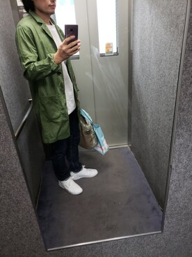 「TRANS CONTINENTS（トランスコンチネンツ）のアイテム（ジャケット/アウター）」を使った、ダッフルコートさん（メンズ・168cm）の秋コーディネート