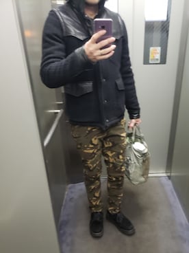 「BIAS(バイアス)のアイテム」を使った、ダッフルコートさん(メンズ・168cm)の冬コーディネート