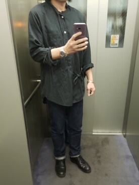 ダッフルコートさん（メンズ・168cm）の春コーディネート