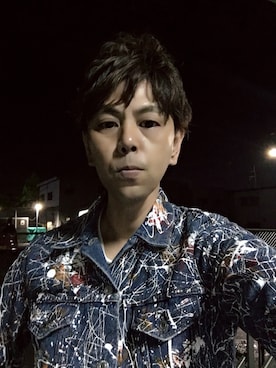 「minedenim」｜「アイテム（デニムジャケット）」を使った、つったんさん（メンズ・183cm）の春コーディネート