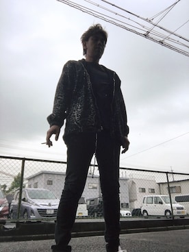 「MINEDENIM（マインデニム）のアイテム（その他アウター）」を使った、つったんさん（メンズ・183cm）の春コーディネート