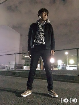 「minedenim」｜「アイテム（ブルゾン）」を使った、つったんさん（メンズ・182cm）の秋コーディネート