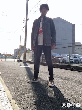 「RAGS McGREGOR （ラグスマックレガー）のアイテム（ジャケット/アウター）」を使った、つったんさん（メンズ・182cm）の秋コーディネート