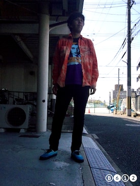 「Bowie」｜つったんさん（メンズ・182cm）の春コーディネート