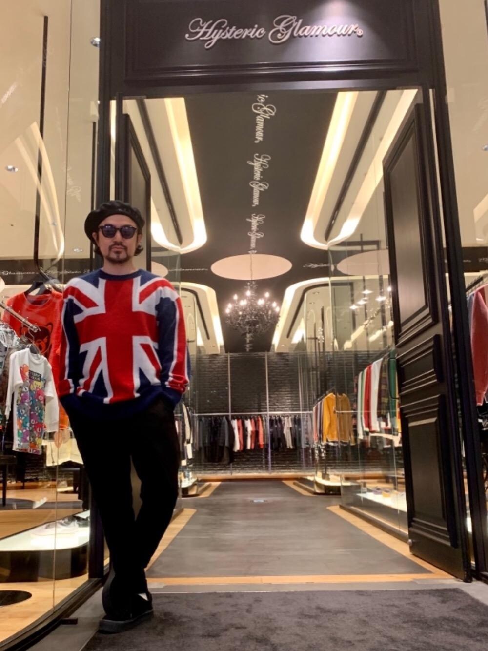 「冬コーデ、モッズ、Hysteric Glamour、ヒステリックグラマー、パンクコーデ、UKコーデ、thee hysteric xxx、モッズコーデ」｜「HYSTERIC GLAMOURのvoidoid（サングラス、ブラウン系）」を使った、ＭＩＮＥさん（メンズ・168cm）の秋コーディネートの1枚目の写真