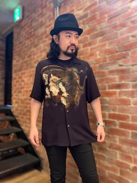 「風神雷神」｜ＭＩＮＥさん（メンズ・168cm）の春コーディネート