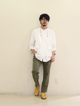 明賀健太さん（メンズ・178cm）の夏コーディネート