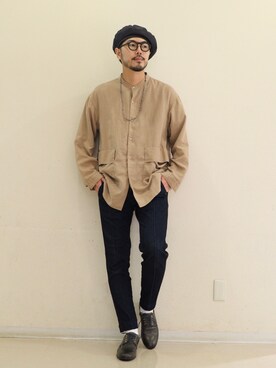 明賀健太さん（メンズ・178cm）の夏コーディネート