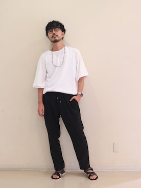 明賀健太さん（メンズ・178cm）の夏コーディネート