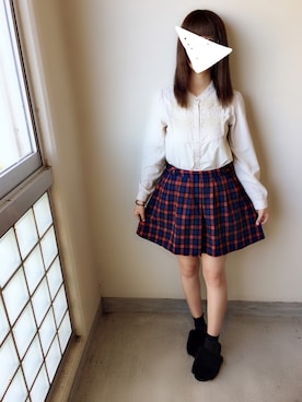 「CLEF DE SOL（CLEF DE SOL）のアイテム」を使った、naono【相互】さん（レディース・160cm）の秋コーディネート