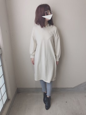 naono【相互】さん（レディース・160cm）の冬コーディネート