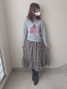 naono【相互】さん（レディース・160cm）の冬コーディネート