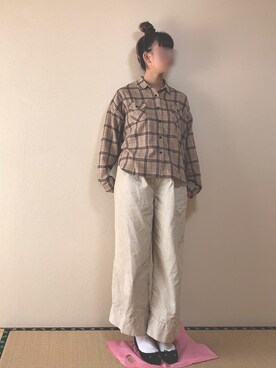 naono【相互】さん（レディース・160cm）の秋コーディネート