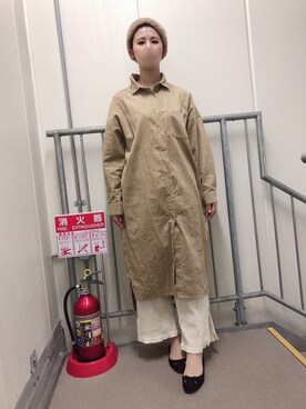 「GORGE（ゴージ）のアイテム（ワンピース/ドレス）」を使った、naono【相互】さん（レディース・160cm）の秋コーディネート