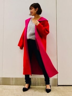 「Citizens of humanity（シチズンズオブヒューマニティー）のアイテム」を使った、sayuさん（レディース・156cm）の冬コーディネート