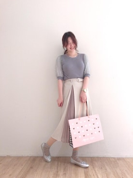 マジェスティックレゴン新宿ミロード店スタッフさん(レディース・169cm)の春コーディネート