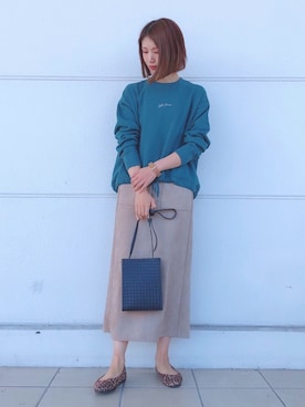 YU-HAさん（レディース・163cm）の秋コーディネート