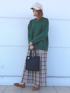 YU-HAさん(レディース・163cm)の秋コーディネート