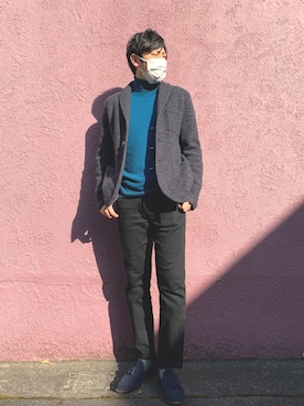 「Trading Post（トレーディングポスト）のアイテム（シューズ）」を使った、toriさん（メンズ・177cm）の春コーディネート