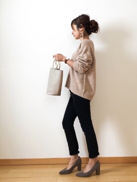 Haru☆さん（レディース・153cm）の冬コーディネート