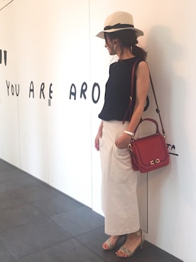 Haru☆さん（レディース・153cm）の夏コーディネート