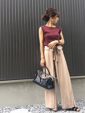「DHOLIC（ディーホリック）のアイテム（アクセサリー）」を使った、Haru☆さん（レディース・153cm）の夏コーディネート