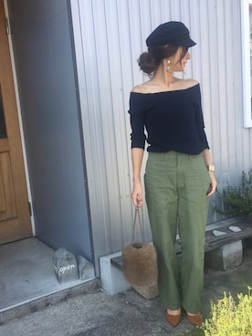 Haru☆さん（レディース・153cm）の秋コーディネート