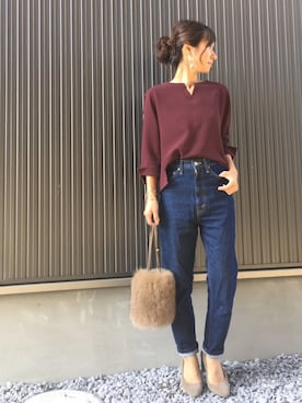 Haru☆さん（レディース・153cm）の秋コーディネート