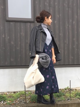 「Spick & Span（スピックアンドスパン）のアイテム（ジャケット/アウター）」を使った、Haru☆さん（レディース・153cm）の秋コーディネート