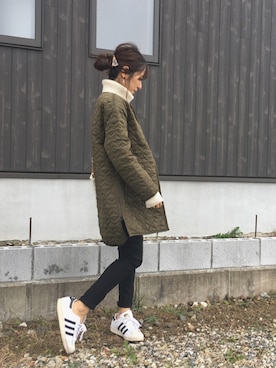 Haru☆さん（レディース・153cm）の冬コーディネート