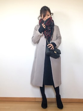 Haru☆さん（レディース・153cm）の冬コーディネート