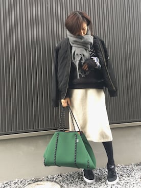 Haru☆さん（レディース・153cm）の冬コーディネート