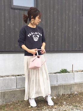 Haru☆さん（レディース・153cm）の冬コーディネート