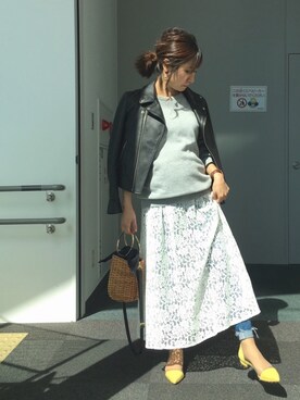 「Spick & Span（スピックアンドスパン）のアイテム（ジャケット/アウター）」を使った、Haru☆さん（レディース・153cm）の春コーディネート