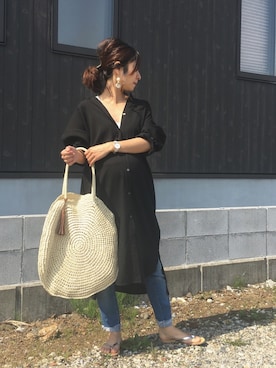 「STUDIOUS SELECT（ステュディオスセレクト）のアイテム」を使った、Haru☆さん（レディース・153cm）の春コーディネート
