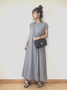 「VIDA＋（ヴィーダプラス）のアイテム」を使った、Haru☆さん（レディース・153cm）の夏コーディネート